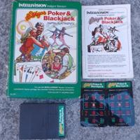 Las vegas poker e blackjack mattel intellivision