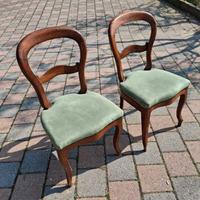 Seggiole d'epoca mignon alcantara