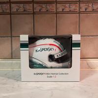 RARE Mini Helmet 1:2 Kaspersky Lab - F1 Collection