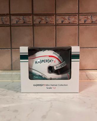 RARE Mini Helmet 1:2 Kaspersky Lab - F1 Collection