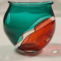 Vaso della serie Carnevale di Archimede Seguso