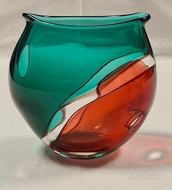 Vaso della serie Carnevale di Archimede Seguso