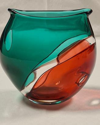 Vaso della serie Carnevale di Archimede Seguso