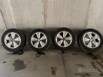 4 cerchi in lega raggio 17 per Subaru forester