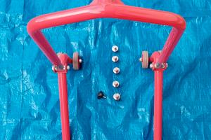 Cavalletto anteriore alzamoto  Bastef