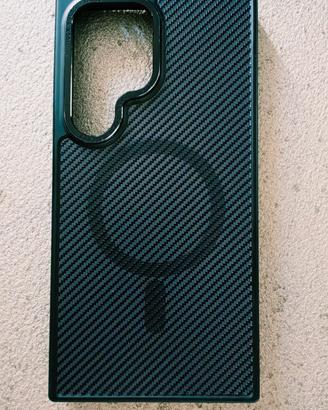 Cover per Samsung 24 Ultra magsafe fibra carbonio