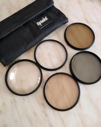 SET 5 FILTRI PROFESSIONALI OPTEKA 77MM