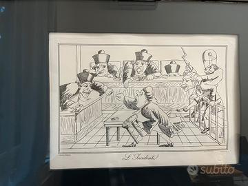 Stampe francesi antiche sulla giustizia