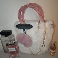 Borsa bianca soffice