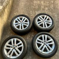 Cerchi e gomme invernali vw audi skoda seat 5x112