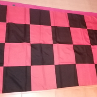 Bandiera rossonera a scacchi Milan Club Varago