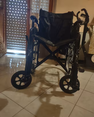 Sedia a Rotelle Pieghevole Leggera ad Autospinta