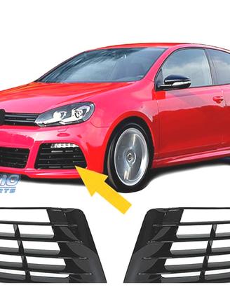 GRIGLIE NEBBIA VOLKSWAGEN VW GOLF 6 08-12 R20 NERO