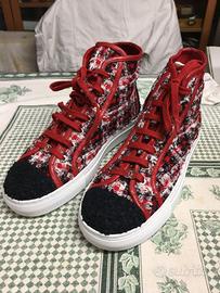 Sneaker Chanel in twill - Chanel twill sneakers