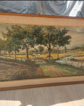 Quadro ad olio di Giuseppe Giusti 