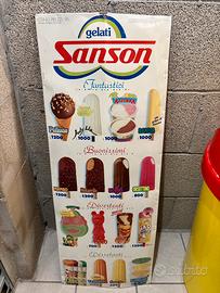 Insegna gelati Sanson 1996