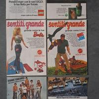 24 Annunci pubblicitari anno 1974 a colori e B&N