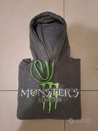 Felpa Monster grigia