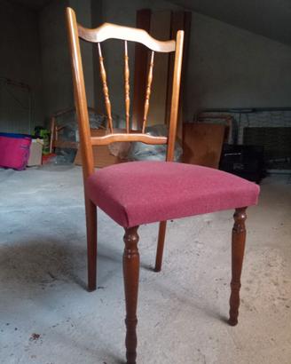 6 sedie vintage anni 60/70 - modello chiavarina