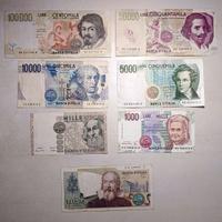 Lotto Banconote Lire Italiane