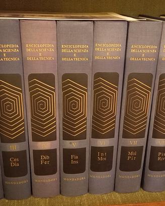 enciclopedia scienza tecnica Mondadori completa