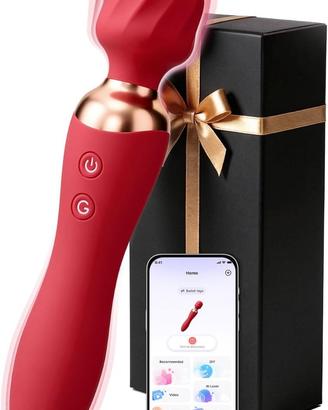 Vibratore doppia testa con app e telecomando NUOVO