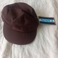 Cappellino Brugi marrone unisex taglia unica