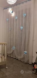 tendina decorata completo lo stesso del baldacchin