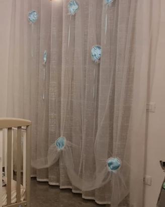 tendina decorata completo lo stesso del baldacchin