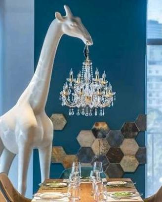 giraffa in love lampada da terra 