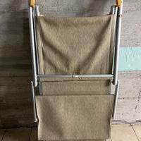 Sdraio lettino mare alluminio pieghevole