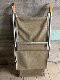 Sdraio lettino mare alluminio pieghevole