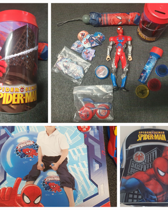 Tantissimi articoli personaggi SPIDERMAN ed altri