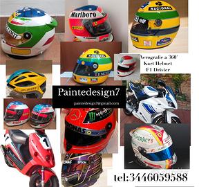 Aerografia casco