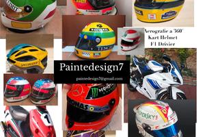 Aerografia casco