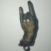 Ciondolo vintage in metallo per portachiavi