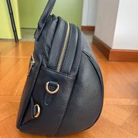 Borsa in pelle da donna semirigida