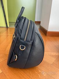 Borsa in pelle da donna semirigida