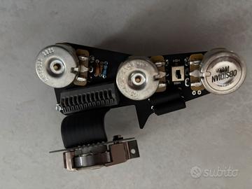 Wiring hss chitarra obsidian wire