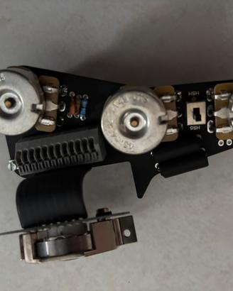 Wiring hss chitarra obsidian wire