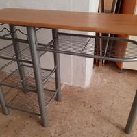 Penisola Snack/Tavolo Bar  con 2 Sgabelli