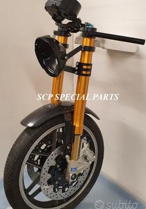 Guzzi v35 cafe racer forcelle ohlins freni brembo
