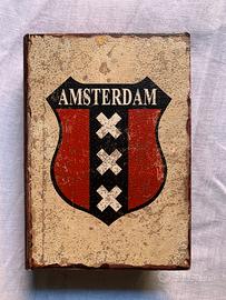 Stash Box Amsterdam old Book - bamboo