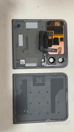 Samsung Z Flip 4 Outer Display e Batteria Cover Or