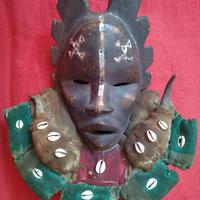 maschera africana cultura Dan.