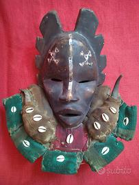maschera africana cultura Dan.