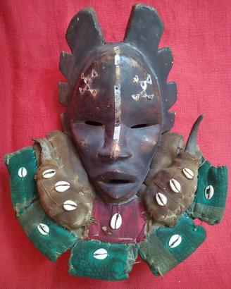 maschera africana cultura Dan.