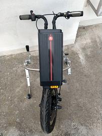 MOTORE ELETTRICO PER CARROZZINA+batteria nuova