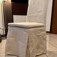 Set 6 sedie imbottite