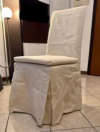 Set 6 sedie imbottite